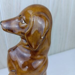 Vintage | Accents | Dachshund Porcelain Figurine Dog Figurine Dog